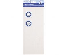 Stick It 3D carrÃ©s en Mousse Double Face, Autocollant, 1.2Â x 2.1Â x 8.7Â cm