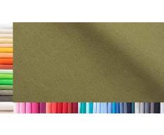 1buy3 Tissu XXL Vendu au mètre - Double : 75 cm de Large - Simple : 150 cm de Large - Couleur : 14 verrines - Longueur : 0,75 m - 96% Coton, 4% élasthanne - Plus de 50 Couleurs au Choix