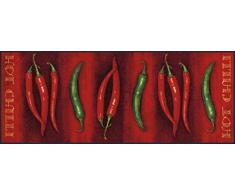 Wash+Dry - Tapis Hot Chilli 75x190, Rouge