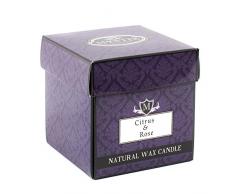 Mystix London Bougie parfumée Citrus & Rose 29 cl