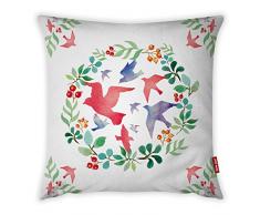 Bonamaison Housse de Coussin Multicolore 45 x 45 cm