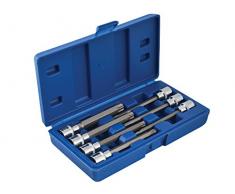 Blue Spot 01514 Jeu de douille TORX Set, 7 pièces, ultra longue