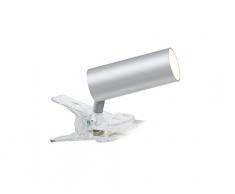 interfan Spot LED, 4.5Â W, Argent, 4.2Â x 4.2Â x 10.6Â cm