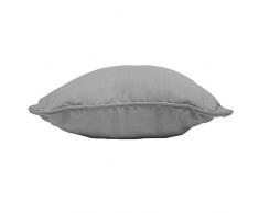 coton dintérieur coussin 60x60cm coton panama gris