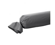 Jalla Taie de Traversin, Coton, HÃ©ron, 43x185 cm