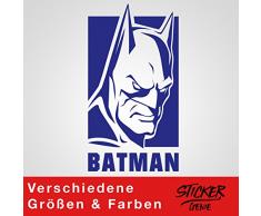 Sticker Mural Batman Dark Knight Gotham Arkham Bleu 27 x 50 cm