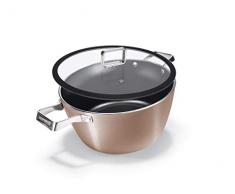 Moneta 0018132052 Rosegold Diamant Faitout 24Â cm avec couvercle