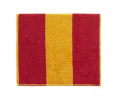 Essix - Drap de Douche Acolytes Coton Garance Rayures 70 x 130 cm