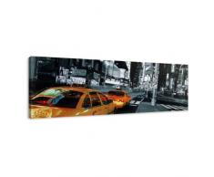 Visario 5710 Tableau sur Toile de Lin New York, 120 x 40 cm