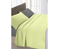 Linge DE lit Vert Double Italien Bedding% 2F Gris 250 x 300 cm