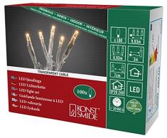 Konstsmide 6354-823 Guirlande Lumineuse à Micro LED, Plastique, 7 W, Or