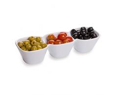 Restaurantware Bol Triple en Porcelaine TriplÃ©s 9.5 Triplets
