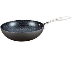 Herenthal HT-FW28G Wok, Aluminium, Gris, 28 cm