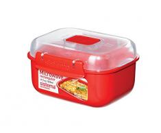 Sistema SI1119 Bol, Plastique, Rouge, 14,5 x 11 x 8 cm