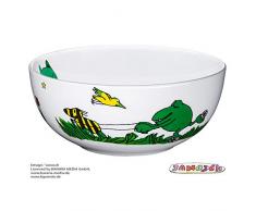 WMF Janosch Bol en Porcelaine pour Enfant de 13,8 cm de diamètre Passe au Lave-Vaisselle Couleur et Utilisation Alimentaire
