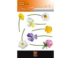 Plage 152025 Autocollants, Multicolore, 11 x 10,5 cm