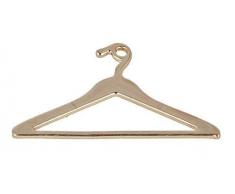 Artemio 11060502 Set de 8 Mini Cintres, Papier, Marron, 10,5 x 0,5 x 13 cm