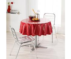 Nappe protection PVC TRANSPARENT ronde 180 cm