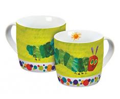 Raupe Nimmersatt 12519 Tasse en porcelaine Vert