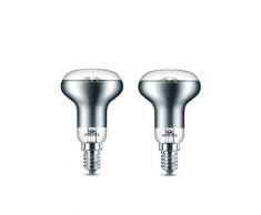 Philips LEDclassic Lot de 2 ampoules LED 40 W E14 R50 Blanc chaud (2700 Kelvin) 210 lm Réflecteur LED Verre Transparent 2,8 W