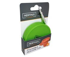 Nerthus FIH 455 Gobelet pliable en silicone ML