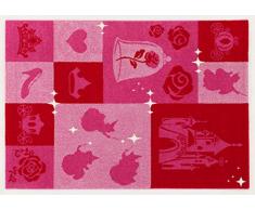 Disney Tapis Premium Princess Castle Rose/Violet 133Â x 190Â cm