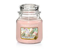 Yankee Candle bougie jarre Â«Â Fantaisies sucrÃ©es Â Â», rose, 10,7 x 10,7 x 12,7Â cm