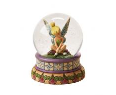 Enesco 4015349 Boule à Neige Fée Clochette Résine 9,5 cm