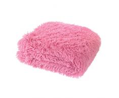 Catherine Lansfield Couverture Ultra DouceÂ âÂ Noir, Rose Bonbon, King