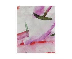 Essix - Drap Plat Floraison Satin de coton Multicolore 240 x 300 cm