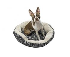 Wags N Whiskers Lit pour Animal de Compagnie, Noir, Taille L