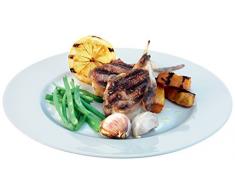 LSA International 27Â cm Dine Ouverture Assiette, Blanc (Lot de 4)