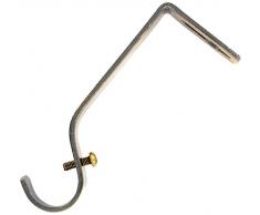 Bulk Hardware BH03238 Support pour tringle à rideau avec finition en laiton Antique (Lot de 2)