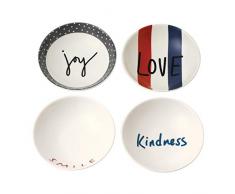 Royal Doulton Joy Bol 14Â cm Lot de 4, Multicolore/colorÃ©, Lot de 4