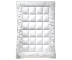 Billerbeck 5104700004 E21 King Duo Couette en microfibre 155 x 220 cm Blanc