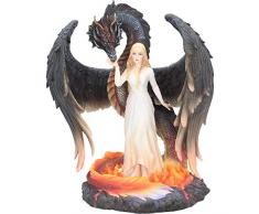 Nemesis Now Figurine Born of The Flames Marron 28 cm