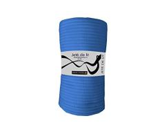 Soleil dOcre Leo JetÃÂ© de lit 240x260 cm LÃÂ©o Bleu, Polyester