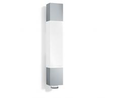 Steinel luminaire extérieur L 631 LED argent - applique murale à détecteur de mouvement 360° - portée 8m - puissance 8 -2W