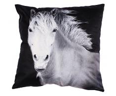 Soleil docre Coussin DÃ©co DÃ©houssable, Polyester, Multicolore, 45 x 45 cm