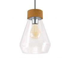 Eglo Brixham Suspension en acier 60 W Chromé