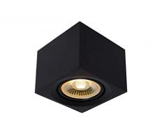Lucide 09922/12/30 Spot plafond, Aluminium, 12 W, Noir