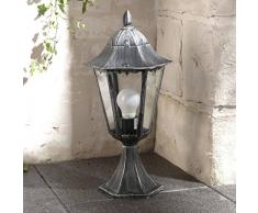 Eglo 93462 Socket lampe, Aluminium, E27, gris