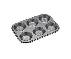 Kitchen Craft KCMCCB59 Plat de Cuisson, Acier au Carbone, Gris, 28 x 18 x 18 cm