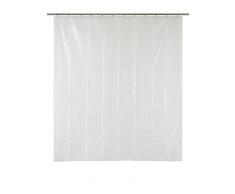 Opportunity 11K161000500 Rideau de Douche 3D lines, PEVA, Transparent 200 x 180 cm