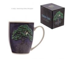Puckator Tasse mug Petit déjeuner Tree of Life Arbre de Vie Lisse Parker