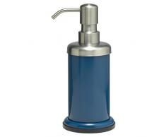 Sealskin Distributeur de Savon Acero INOX Accessoire de Salle de Bains, Acier Inoxydable, Bleu, 9.2 x 10.2 x 17.8 cm