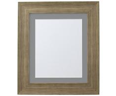 FRAMES BY POST Hygge Bear Creek Affiche de Photo Cadre, Plastique, Bear Creek Brown, 45 x 30 cm Image Size 14 x 8 inches