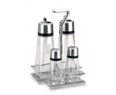 Lacor 62465 Ménagère de Table Hyper Luxe 4 Pièces avec Socle