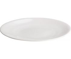 Alessi Agv29/1 All-time Assiette Plate en Bone China, Set de 4 PiÃ¨ces