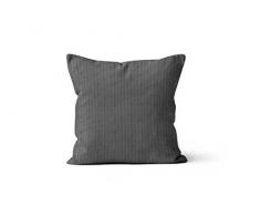 Soleil dOcre Leo Housse de Coussin Léo Gris 40x40cm, Polyester, 40x40 cm